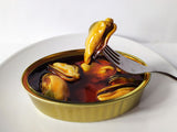 Pujado Solano Mussels from Galician estuaries (medium size) in Escabeche