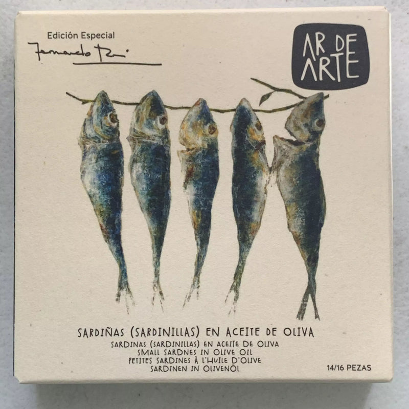 Ar de Arte Sardinillas in Olive Oil 110g